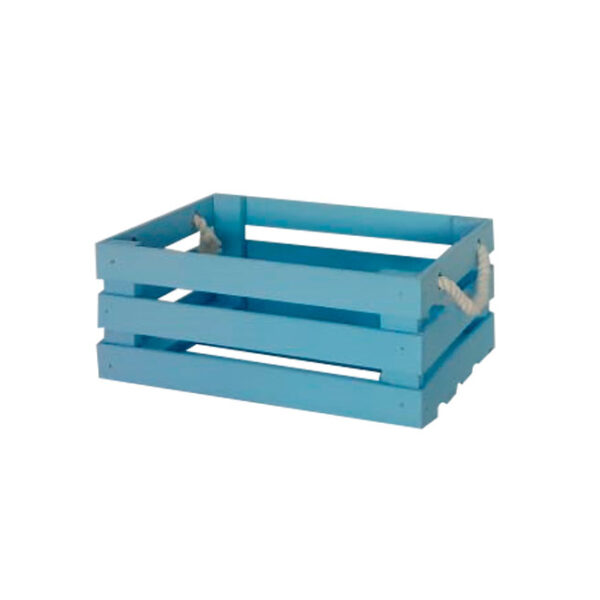 Huacal Mini azul Nicval Venta y fabrica de macetas